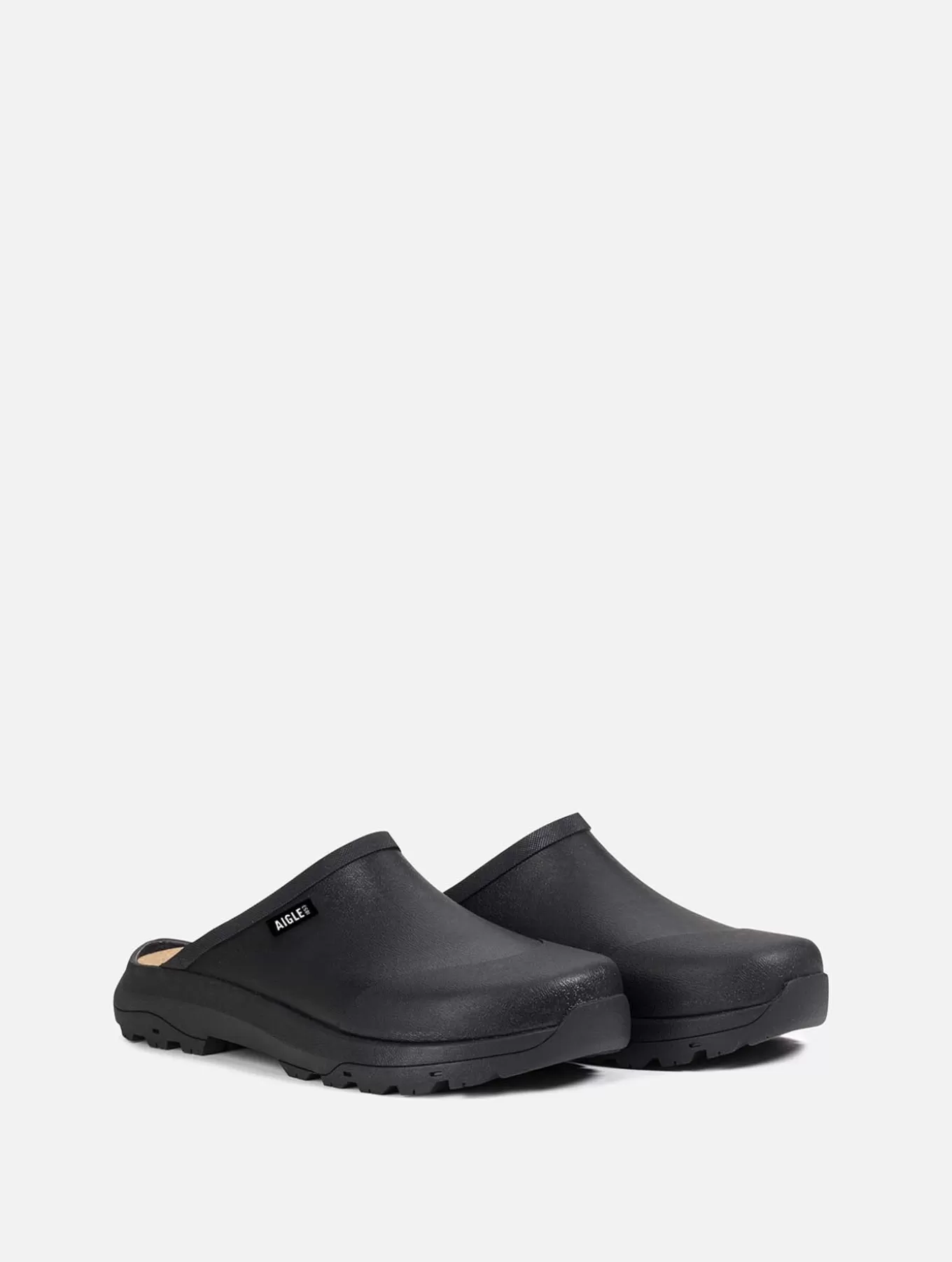 Clogs*Aigle Authentische Clogs Black