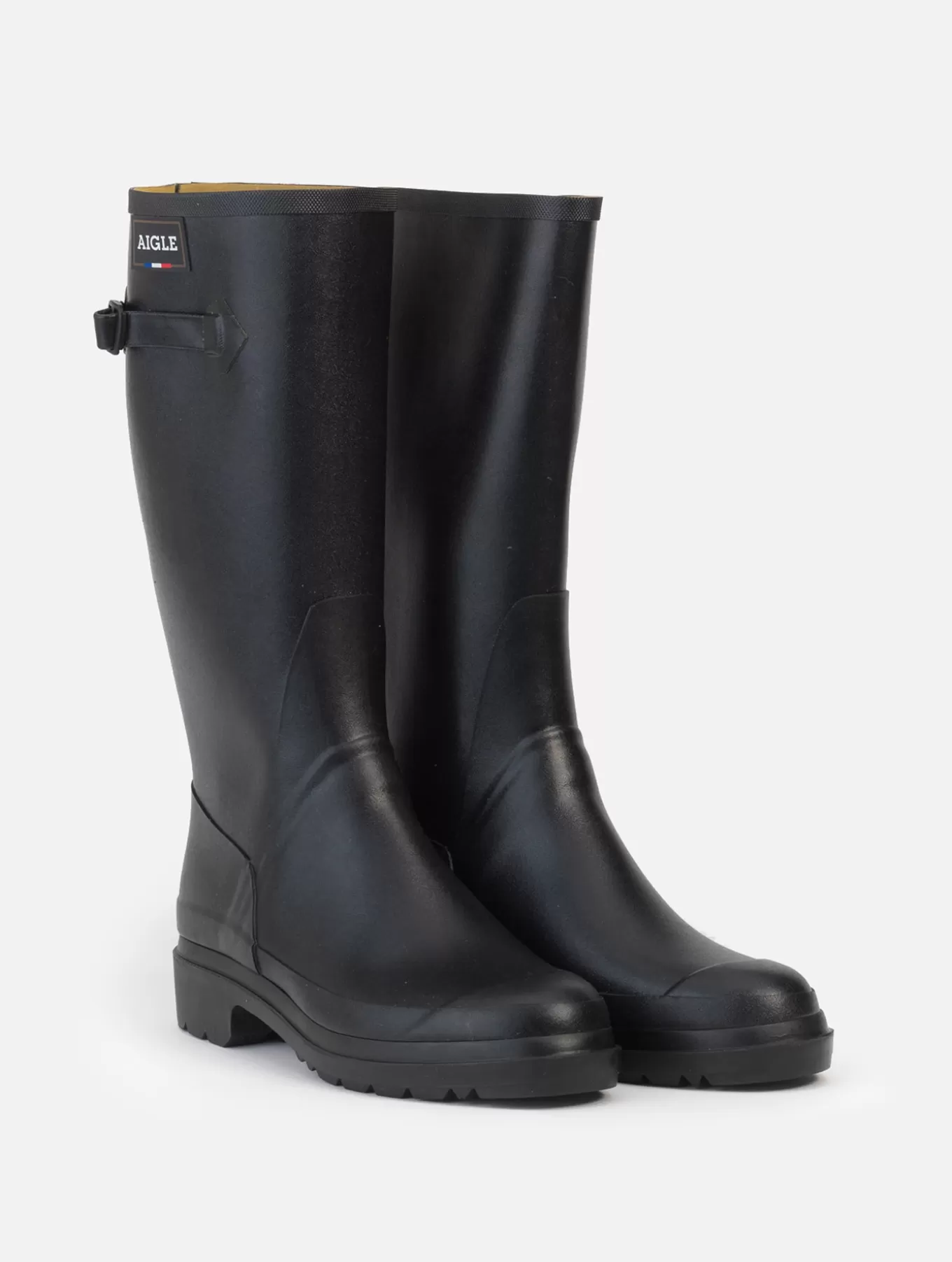 Hohe Stiefel*Aigle Damen-Gartenstiefel Noir