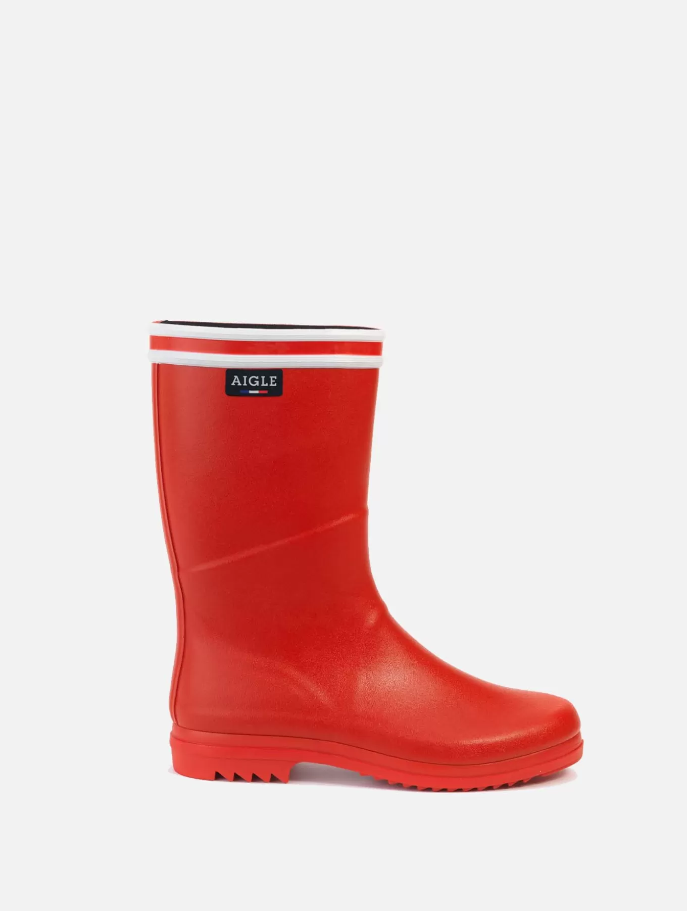 Halbhohe Stiefel*Aigle Damen-Regenstiefel Im Urbanen Stil Rouge