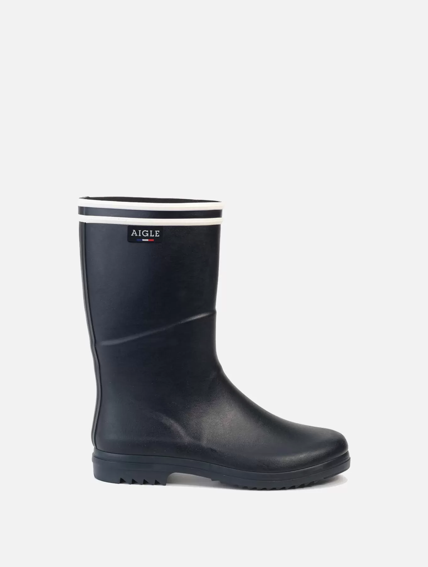 Halbhohe Stiefel*Aigle Damen-Regenstiefel Im Urbanen Stil Marine