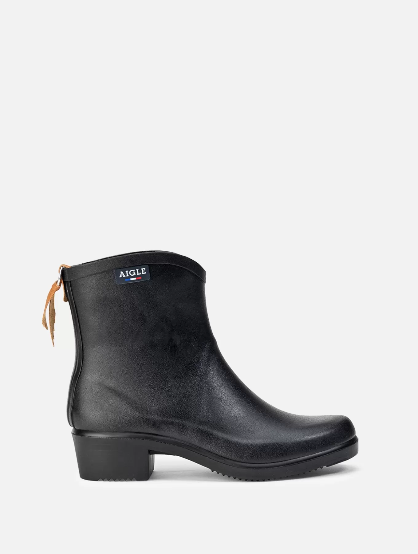 Halbhohe Stiefel*Aigle Damen-Stiefeletten Im Urbanen Stil Noir