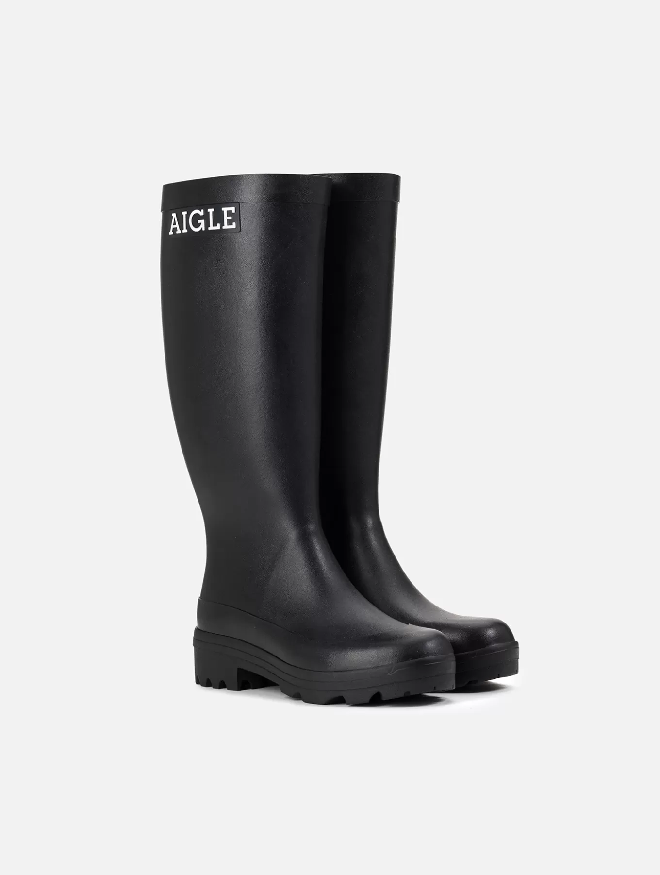 Hohe Stiefel*Aigle Die Neue Ikone Handgefertigt In Frankreich Noir