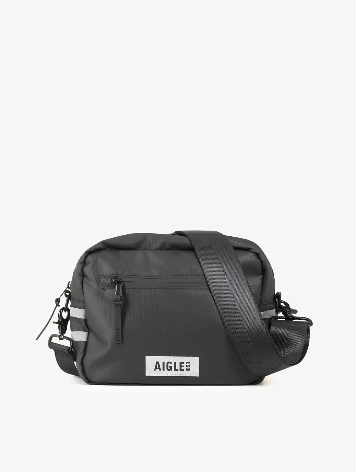 Taschen & Reisetaschen*Aigle Groser Wasserabweisender Beutel Mit Reflektierenden Streifen 5L Noir