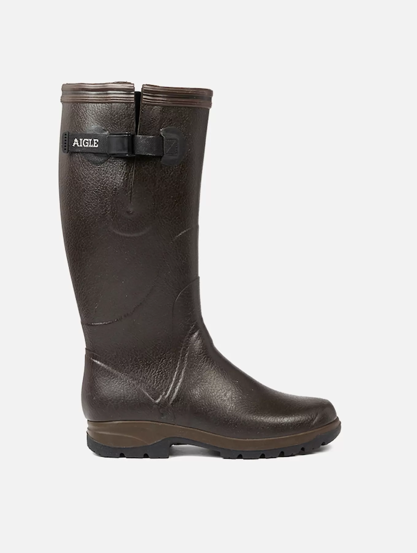 Hohe Stiefel*Aigle Herren-Arbeitsstiefel Brun