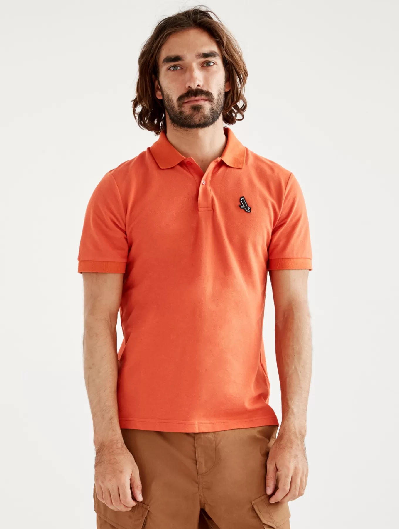 Polos & T-Shirts*Aigle Kurzarmeliges Dry Fast-Poloshirt Harissa