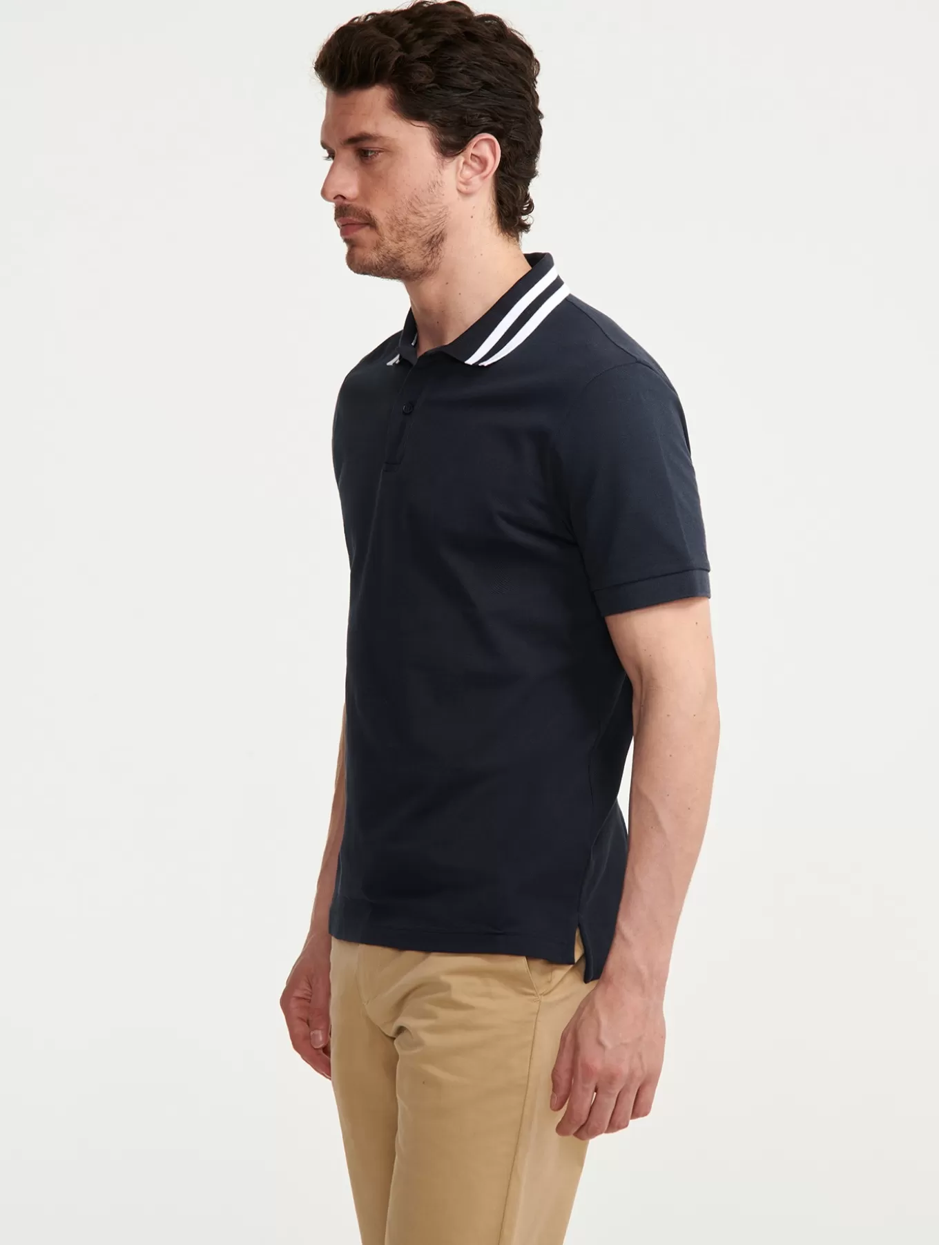 Polos & T-Shirts*Aigle Kurzarmeliges Poloshirt Mit Zwei Streifen Am Kragen Empire