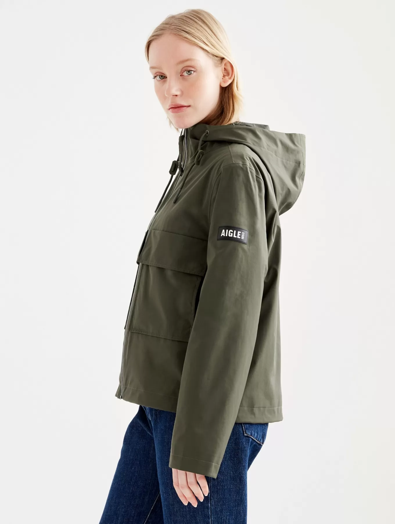 Parkas & Mantel*Aigle Kurzer Blouson Mit Gore-Tex®-Membran Avocat