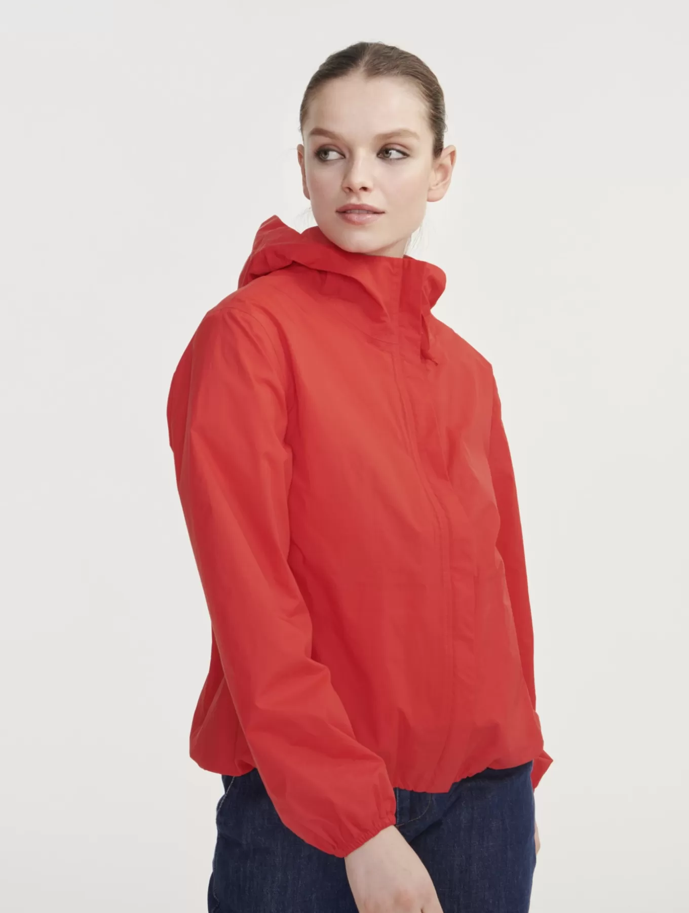 Parkas & Mantel*Aigle Kurzer Wasserdichter Blouson Mit Mtd®-Membran Poppy