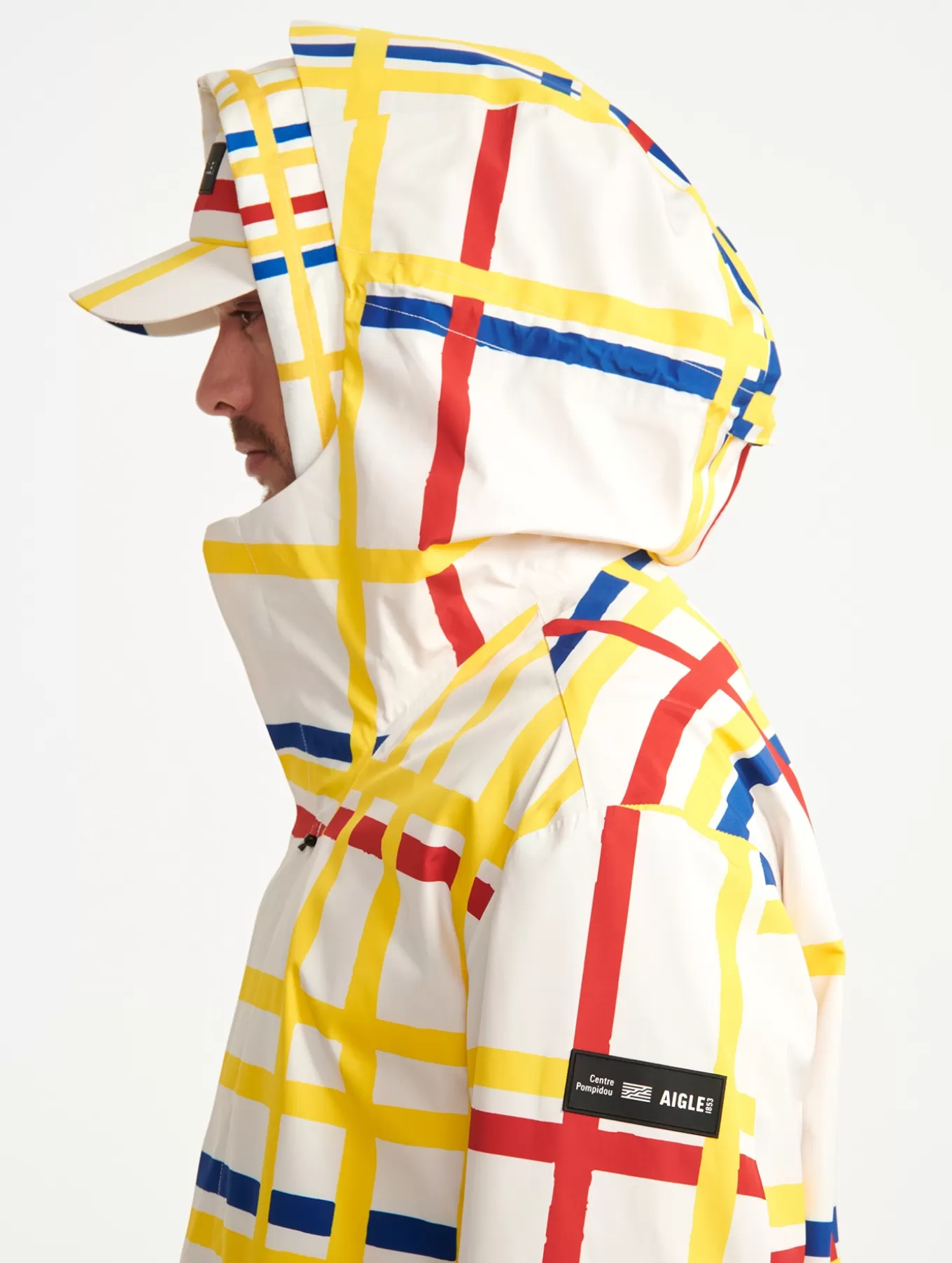 Parkas & Mantel*Aigle Langer Fishtail-Parka Mtd® - X Centre Pompidou Mondrian