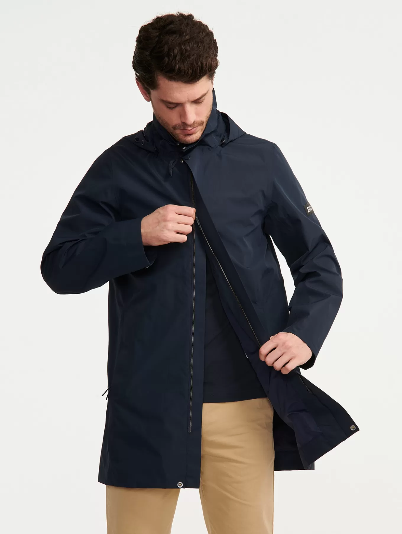 Parkas & Mantel*Aigle Langer Parka Gore-Tex® Mit Kapuze Empire