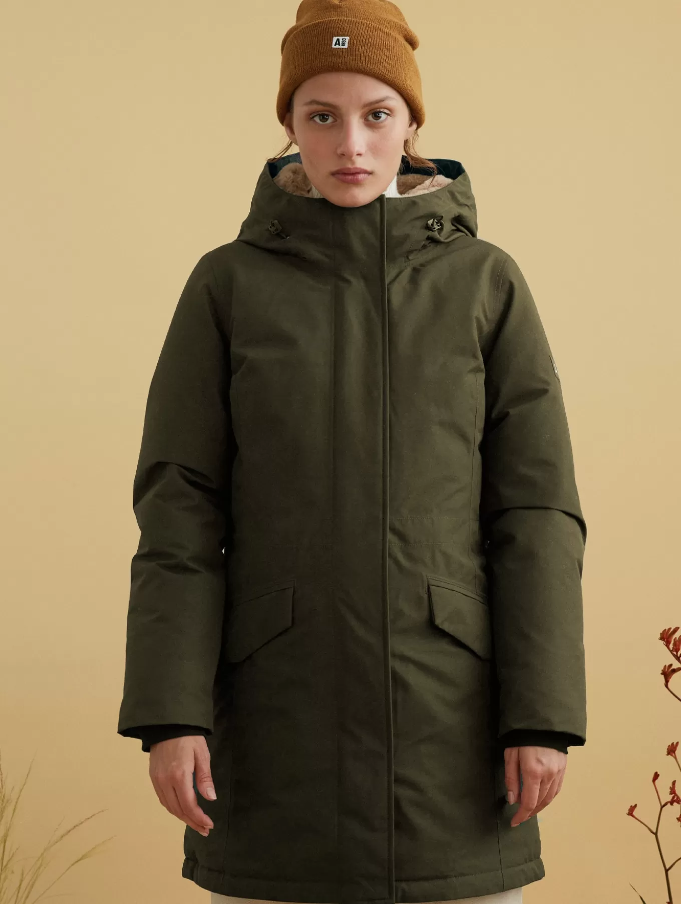 Parkas & Mantel*Aigle Sehr Warmer Daunenparka Und Gore-Tex® Kaki Aigle