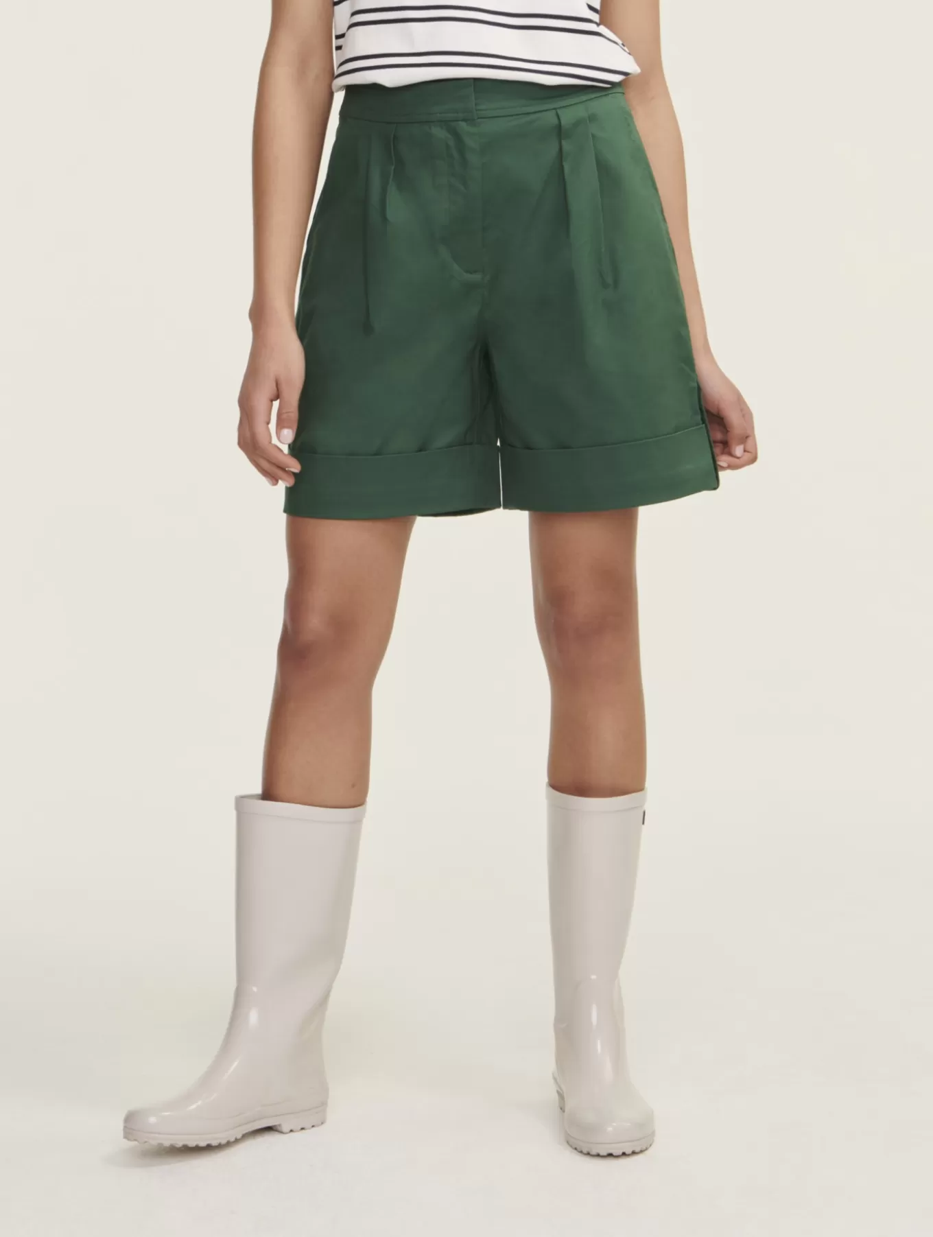 Hosen & Shorts*Aigle Shorts Mit Breitem Revers Botanic