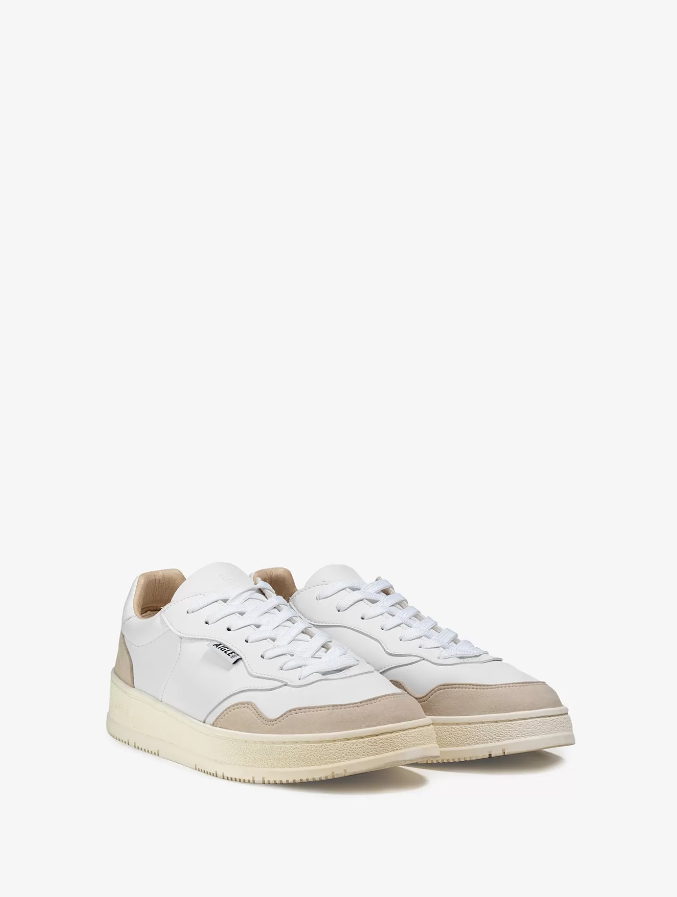 Sneakers*Aigle Sneaker Aus Veganem Blanc