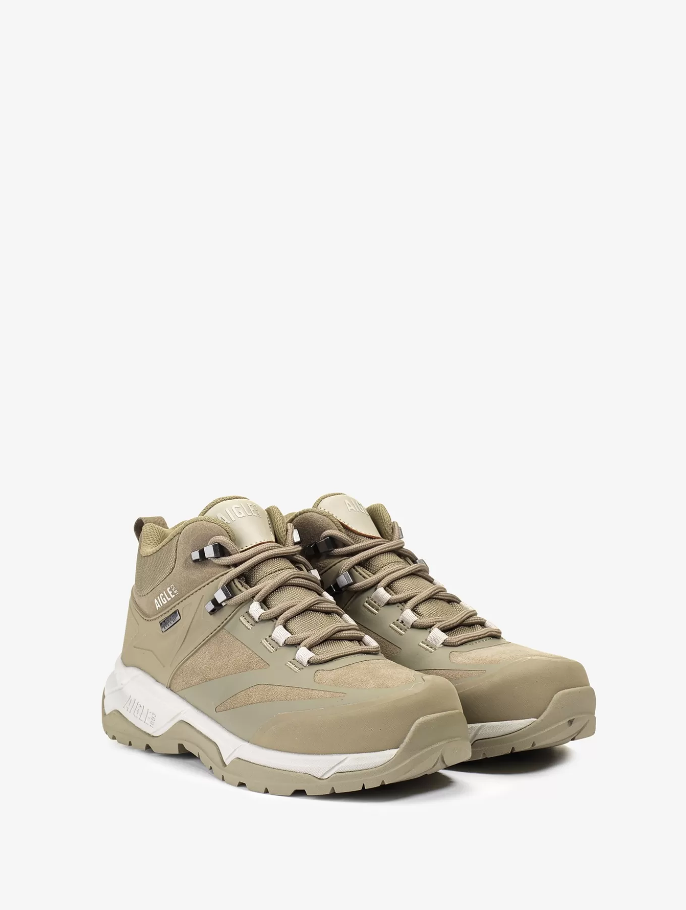 Wanderschuhe - Mittleres Gebirge*Aigle Ultraleichte Wanderschuhe Mit Wasserdichter Membran Taupe