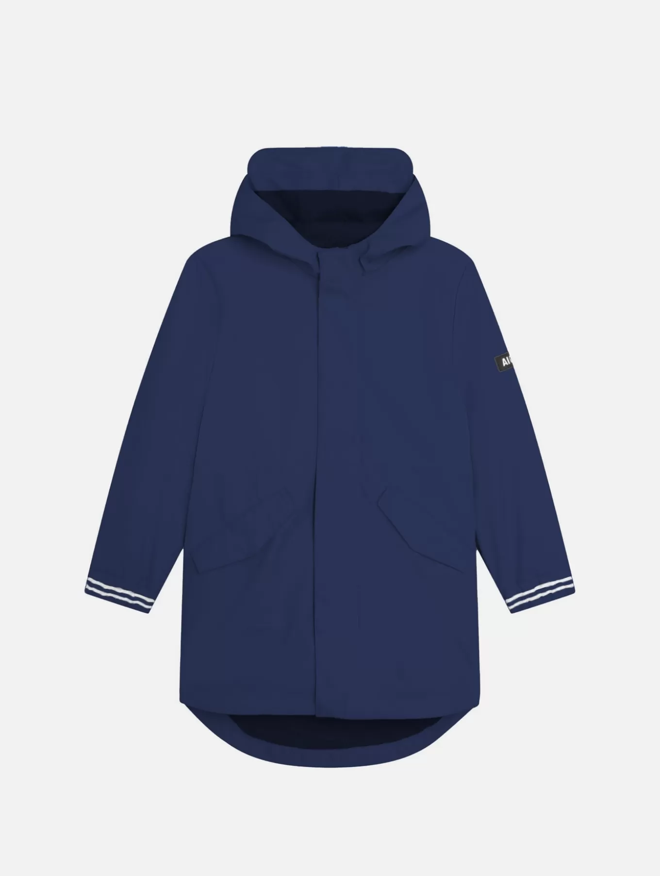 Regenjacken & Parkas*Aigle Wasserabweisende Regenjacke Mit Kapuze Marine