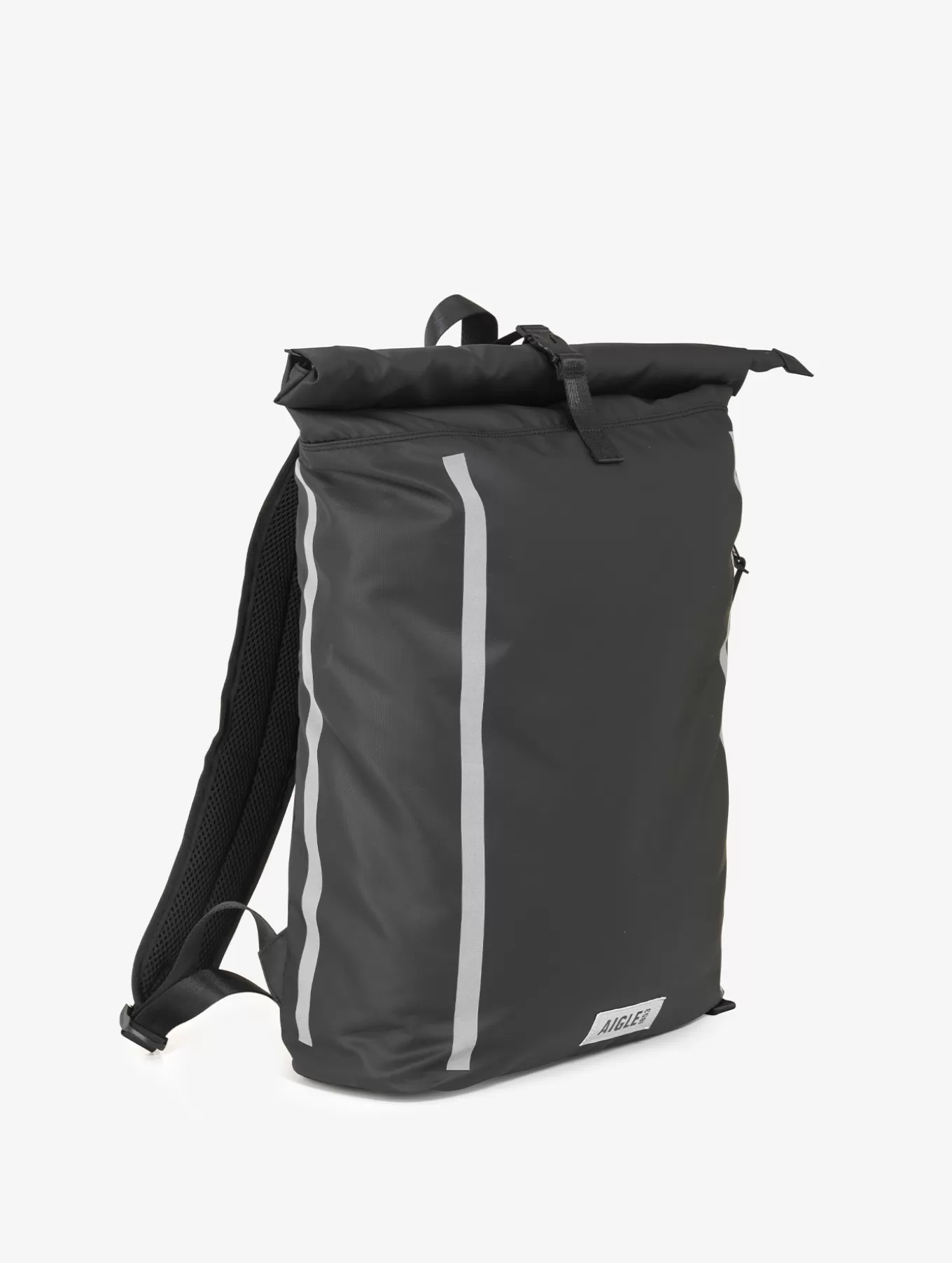 Taschen & Reisetaschen*Aigle Wasserabweisender Rucksack Im Urbanen Stil Mit Rollverschluss 29L Noir