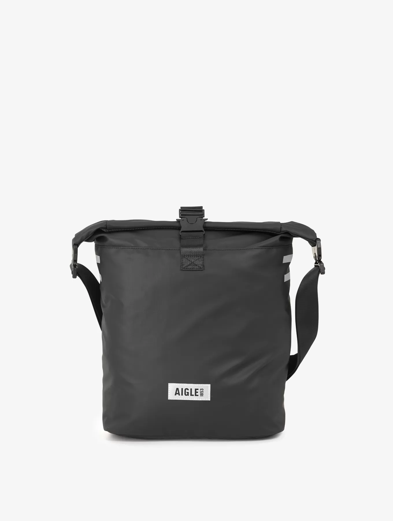 Taschen & Reisetaschen*Aigle Wasserabweisender Umhangetasche Mit Reflektierenden Streifen 22L Noir