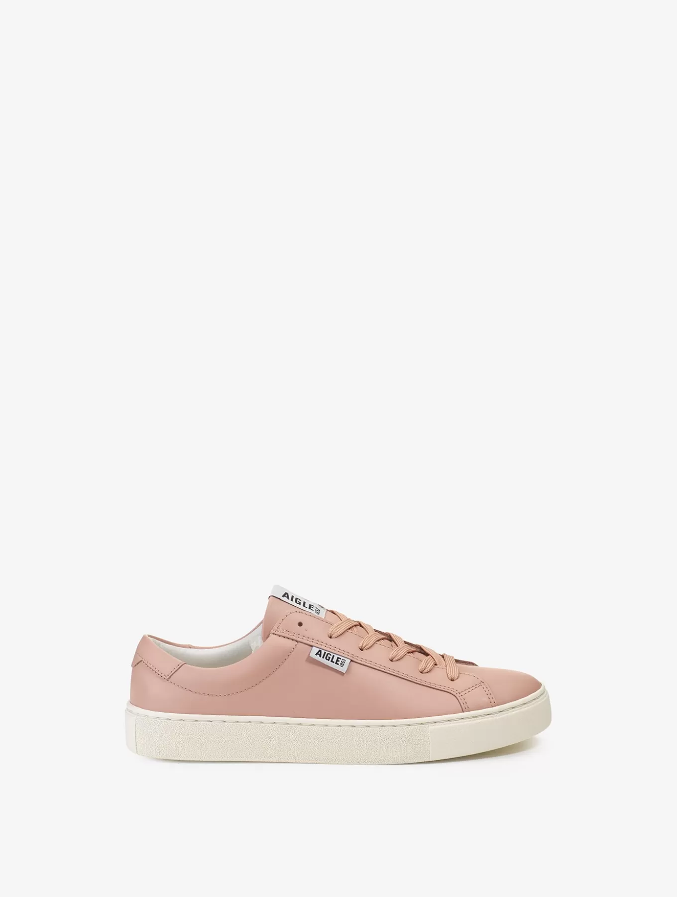 Sneakers*Aigle Zeitlose Sneakers Aus Verantwortungsbewusst Bezogenem Leder Misty Rose